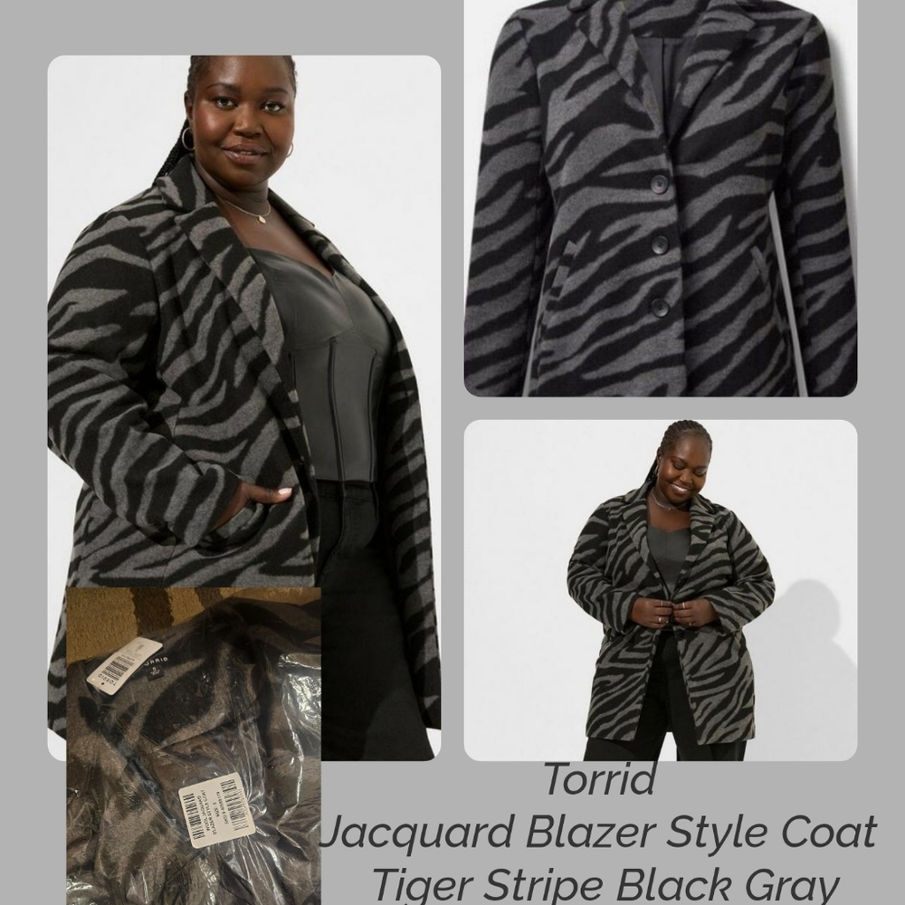 Torrid Jacquard Blazer